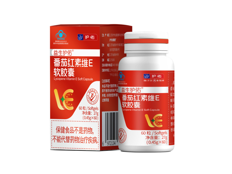 番茄红素维E软胶囊 番茄红素维E软胶囊